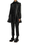Shushutong double collar long coat aw21co07 black